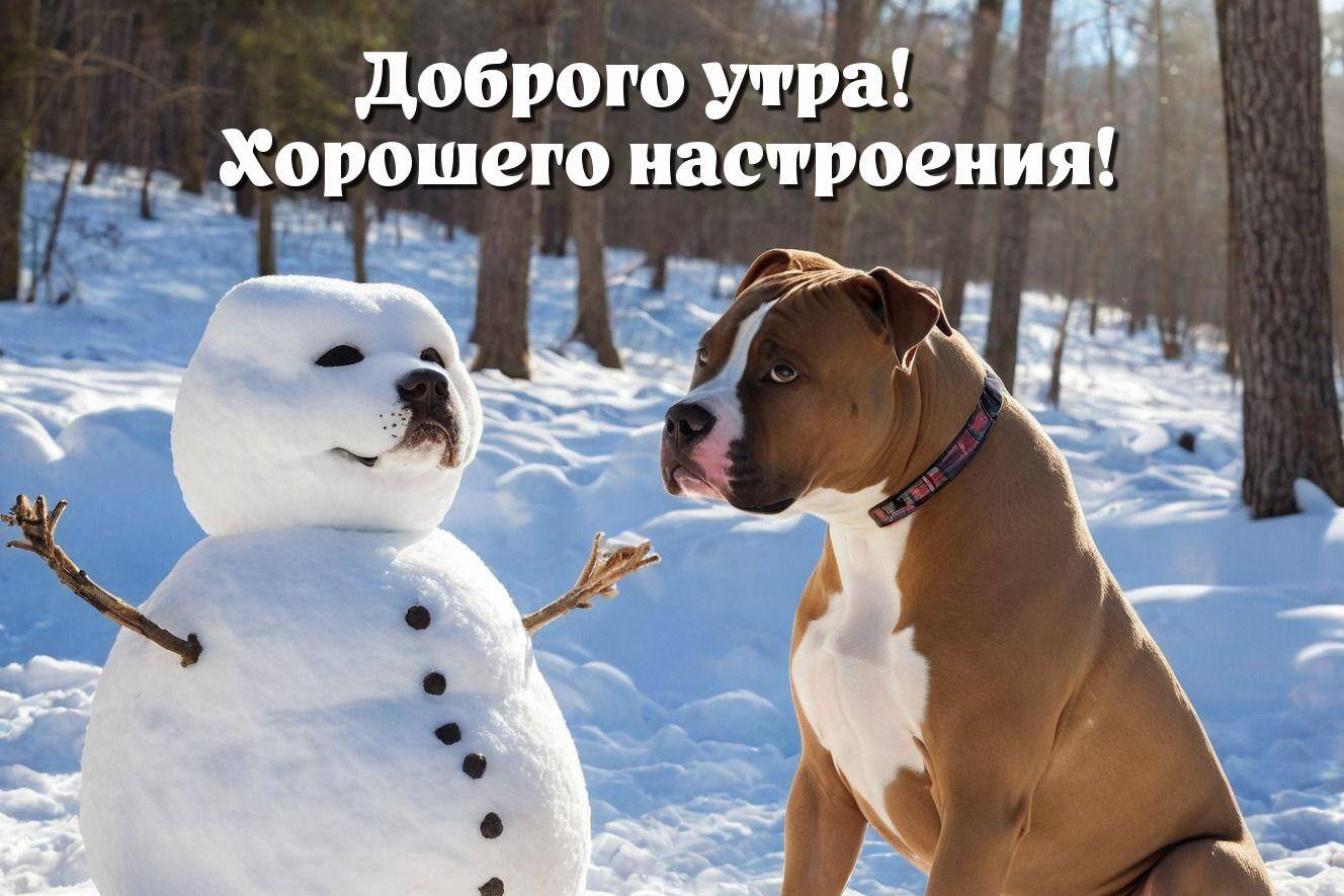 Снеговик с угольными глазами и морковью в лесу